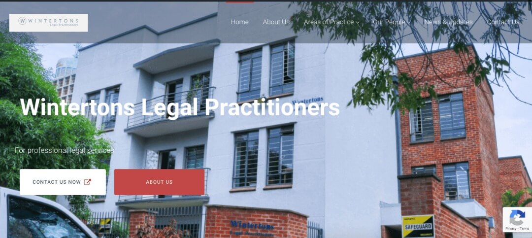 Wintertons Law Firm Website Designed By Tay Digital