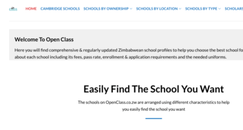 Open Class Website